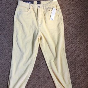 Urban Outfitters Yellow Corduroy Pants